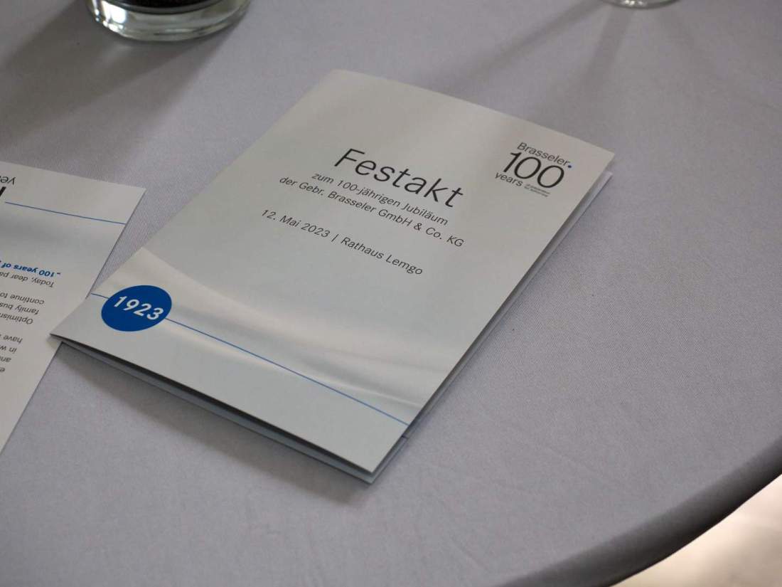 Brasseler. 100 Years in preparation for tomorrow.