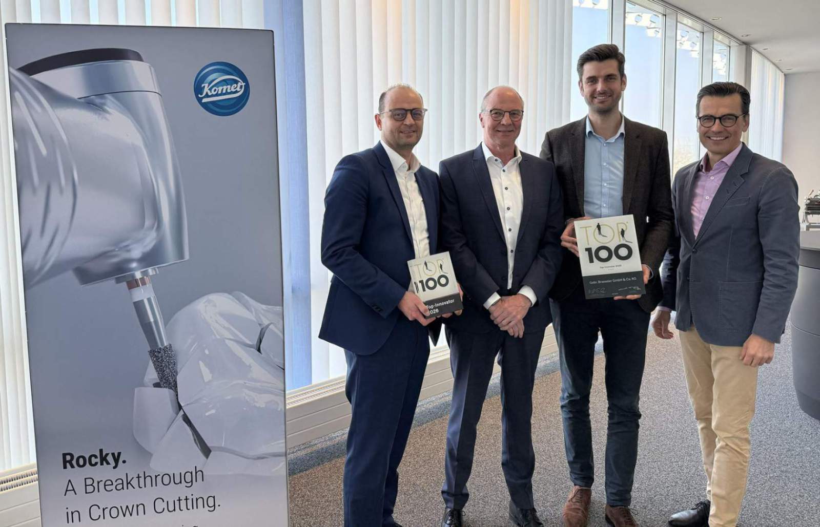 13032026a Brasseler erhält zum dritten Mal das TOP 100Innovations-Siegel